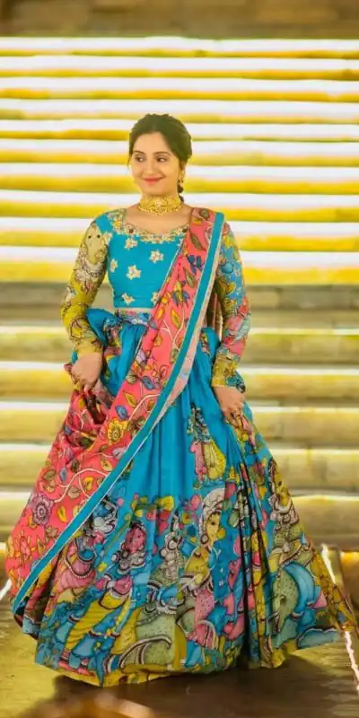 PC 550 Blue Rayon Cotton Lehenga Choli Perfect for Wedding, Party, Diwali, Family Gatherings, Sangeet – . Available at ₹2099 only. Delivery 4-6 Working | Lehenga, Bollywood Lehenga, Creative Lehenga, Designer Lehenga, Embroidered Lehenga, Party Wear Lehenga