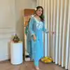 MF 904 Blue in Rayon Designer Wed Lakhnavi  Style Work Salwar Suit . Get it for ₹1499. Delivery 4-6 Working Days. Shop now. | Casual Suits, Jump Suits, Tops & Bottoms, Track Suits, Salwar suit, Creative suits, Designer Suits, Palazzo Suits, Party Wear Suits, Patiala Suits, Straight Suits, Trendy Wear