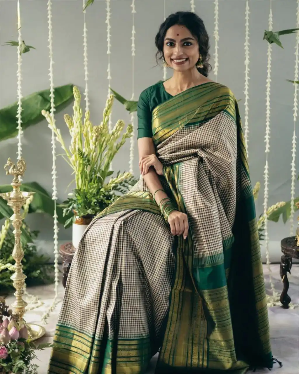 KPR 247 Green Color Soft Lichi Silk Saree with Lace Border & Lace Work. Best Price ₹1499. Delivery 4-6 Working Days. Shop now. | Sarees, Bollywood Sarees, Creative Sarees, Designer Sarees, Embroidered Sarees, Ethnic Saree, Modern Digital sarees, Party Wear Sarees