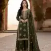 AD 219 Mahendi in Pure Organza Silk Embroidery Work & Cut Work Salwar Suit . Exclusive Offer ₹2499. Delivery 4-6 Working Days. Shop now. | Jump Suits, Tops & Bottoms, Track Suits, Salwar suit, Casual Suits, Creative suits, Designer Suits, Palazzo Suits, Party Wear Suits, Patiala Suits, Straight Suits, Trendy Wear