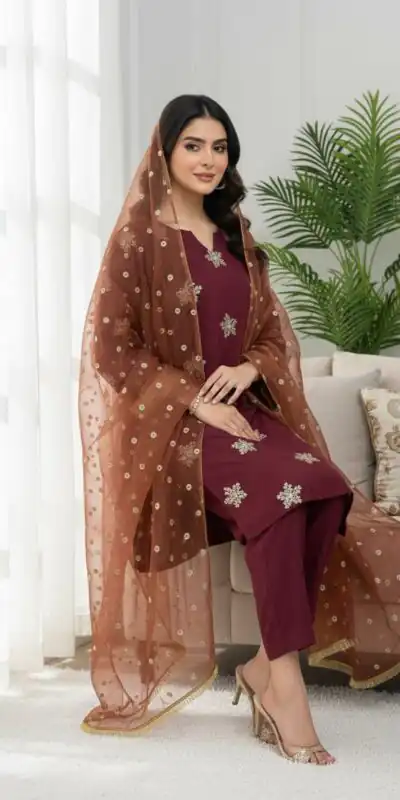NSR 853 Maroon Natural Crep Silk Salwar Suit Perfect for Wedding, Party, Pongal, Baisakhi, Onam –. Grab it for ₹1749. Delivery 4-6 Working Days. | Casual Suits, Jump Suits, Tops & Bottoms, Track Suits, Salwar suit, Creative suits, Designer Suits, Palazzo Suits, Party Wear Suits, Patiala Suits, Straight Suits, Trendy Wear