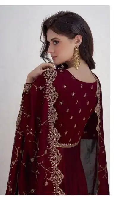 FC Saroj 9943 Maroon Vichitra Salwar Suit with Embroidery Work & Lace Work. Special Price ₹3049. Delivery 4-6 Working Days. Shop now. | Casual Suits, Jump Suits, Tops & Bottoms, Track Suits, Salwar suit, Creative suits, Designer Suits, Palazzo Suits, Party Wear Suits, Patiala Suits, Straight Suits, Trendy Wear