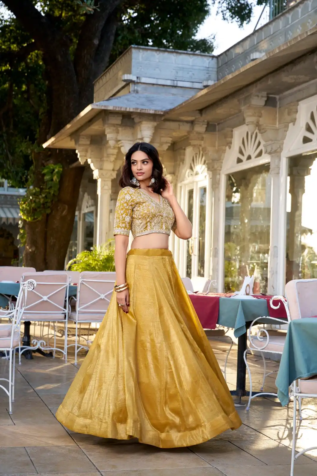 LNB 1424 Mustard Color Mustard Goldie Plain Lehenga Choli Wedding, Party, Festive, Events Etc. Delivery 4-6 Working Days Rs 3199 | Lehenga, Bollywood Lehenga, Creative Lehenga, Designer Lehenga, Embroidered Lehenga, Party Wear Lehenga