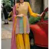 DS Ebaa 1608 Mustered Chinon Salwar Suit Perfect for Wedding, Party, Diwali, Eid, Cultural Events – . Exclusive Offer ₹2999. Delivery 4-6 Working Days. | Casual Suits, Jump Suits, Tops & Bottoms, Track Suits, Salwar suit, Creative suits, Designer Suits, Palazzo Suits, Party Wear Suits, Patiala Suits, Straight Suits, Trendy Wear
