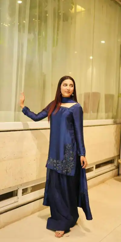 ZF 420 Navy Blue in Natural Crep Silk Embroidery Work Salwar Suit . Exclusive Offer ₹1899. Delivery 4-6 Working Days. Shop now. | Casual Suits, Jump Suits, Tops & Bottoms, Track Suits, Salwar suit, Creative suits, Designer Suits, Palazzo Suits, Party Wear Suits, Patiala Suits, Straight Suits, Trendy Wear