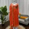 RTC 5936 Orange Fendy Silk Salwar Suit with Lace Work. Wedding, Party, Festive, Events Exclusive Offer ₹2149. Delivery 4-6 Working Days. Shop now. | Casual Suits, Jump Suits, Tops & Bottoms, Track Suits, Salwar suit, Creative suits, Designer Suits, Palazzo Suits, Party Wear Suits, Patiala Suits, Straight Suits, Trendy Wear