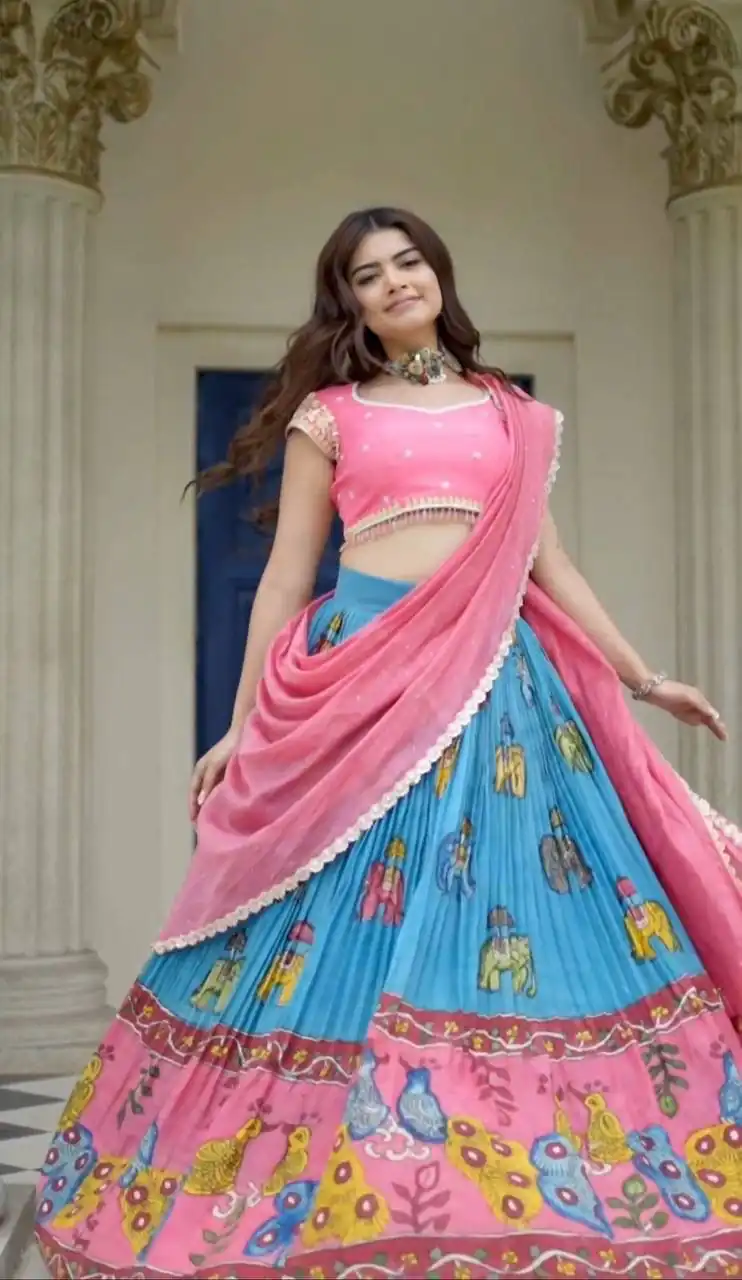 PC 436 Peach Fox Georgette Lehenga Choli Perfect for Wedding, Party, Ethnic Day, Family Gatherings, Bridal Wear – . Exclusive Offer ₹2140. Delivery 4- | Lehenga, Bollywood Lehenga, Creative Lehenga, Designer Lehenga, Embroidered Lehenga, Party Wear Lehenga