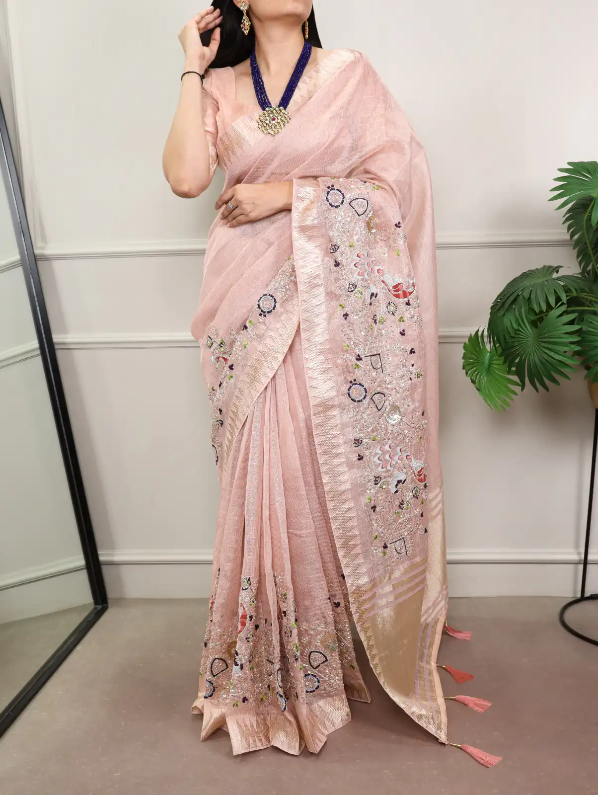 YNF 7401 Peach in Zari Kota Tissue Zari Work & Embroidery Work Saree . Get it for ₹3199. Delivery 4-6 Working Days. Shop now. | Sarees, Bollywood Sarees, Creative Sarees, Designer Sarees, Embroidered Sarees, Ethnic Saree, Modern Digital sarees, Party Wear Sarees