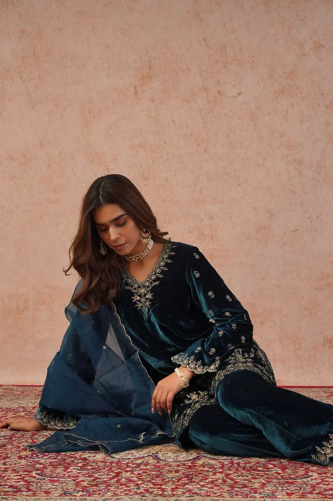 KD 1547 Peacock Blue Viscose Velvet Salwar Suit with Designer Work. Special Price ₹2099. Delivery 4-6 Working Days. Shop now. | Casual Suits, Jump Suits, Tops & Bottoms, Track Suits, Salwar suit, Creative suits, Designer Suits, Palazzo Suits, Party Wear Suits, Patiala Suits, Straight Suits, Trendy Wear