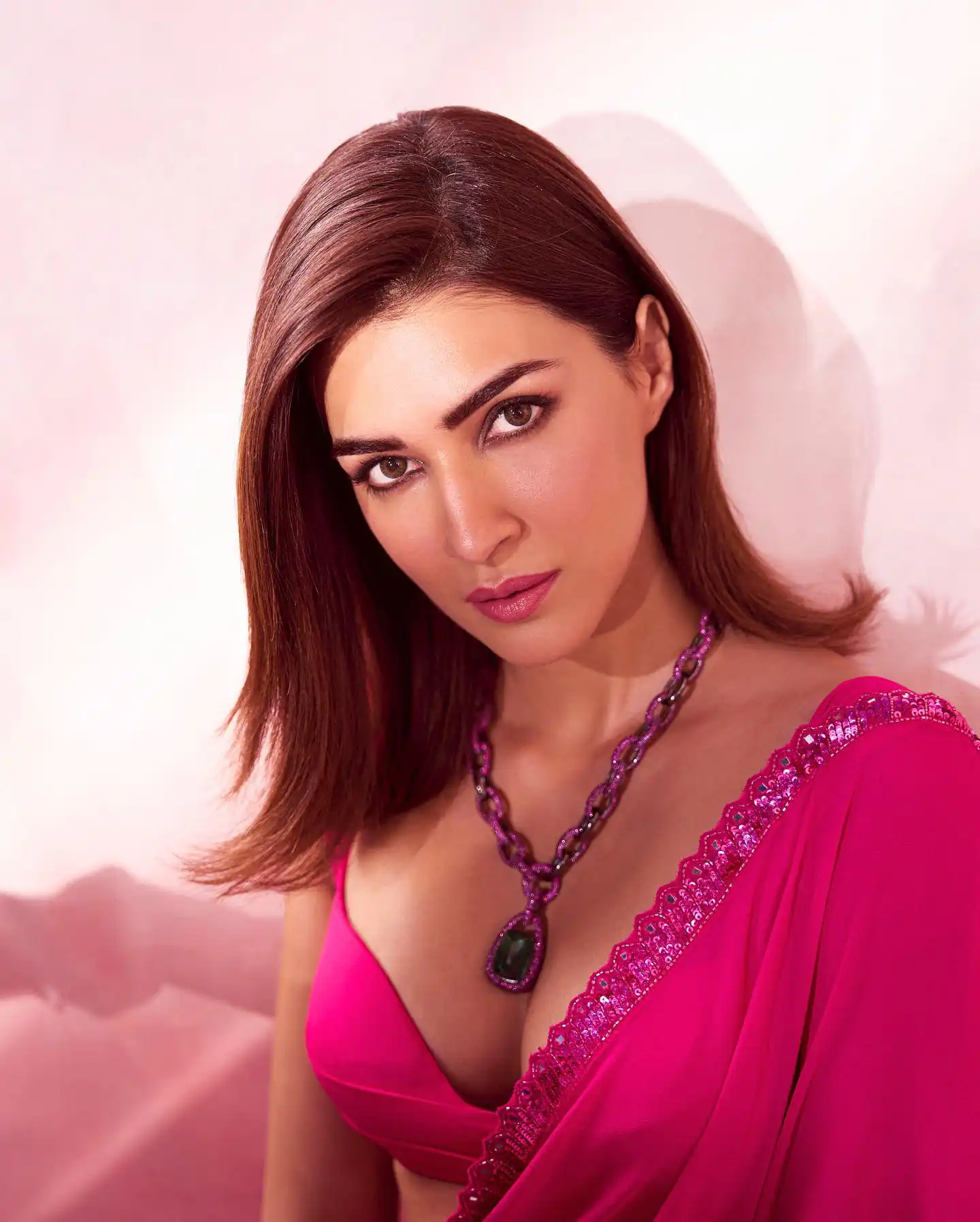 JR 617 Pink Color Georgette Embroidery Deual Sequence Saree Casual, Wedding, Festive, Events Expected Delivery 4-6 Working Days @1649/- | Sarees, Bollywood Sarees, Creative Sarees, Designer Sarees, Embroidered Sarees, Ethnic Saree, Modern Digital sarees, Party Wear Sarees