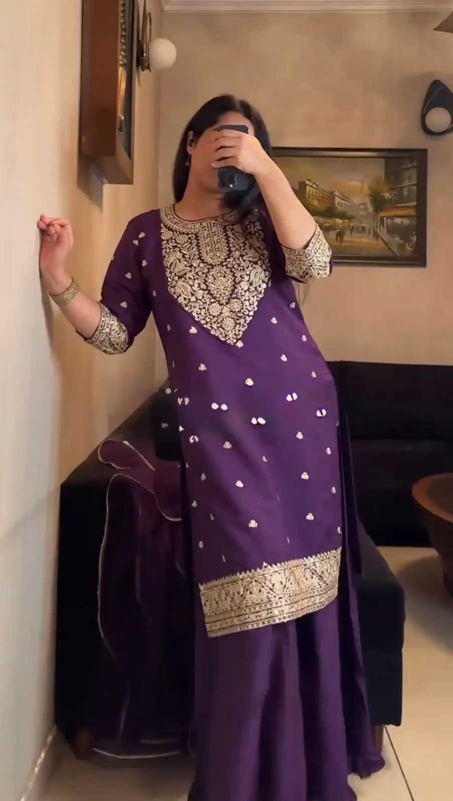 RTC 5946 Purple Color Faux Georgette Salwar Suit with Lace Work. Festive Deal ₹1999. Delivery 4-6 Working Days. Shop now. | Casual Suits, Jump Suits, Tops & Bottoms, Track Suits, Salwar suit, Creative suits, Designer Suits, Palazzo Suits, Party Wear Suits, Patiala Suits, Straight Suits, Trendy Wear