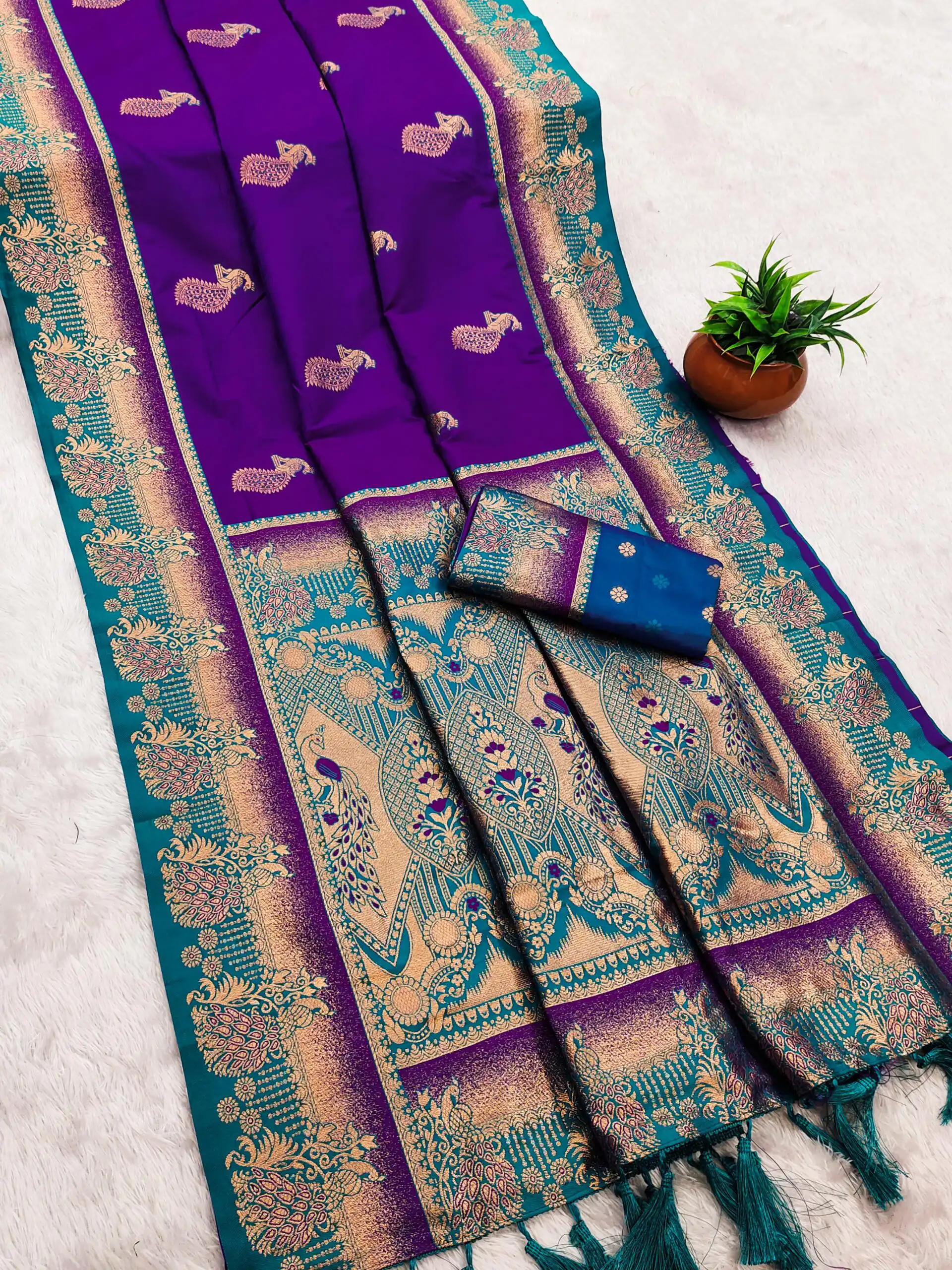 MB 1013 Purple Color Paithani silk Saree with Zari Work & Lace Work. Festive Deal ₹2399. Delivery 4-6 Working Days. Shop now. | Sarees, Bollywood Sarees, Creative Sarees, Designer Sarees, Embroidered Sarees, Ethnic Saree, Modern Digital sarees, Party Wear Sarees