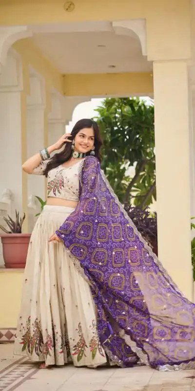 Ram 102 Purple Color Pure Tissue silk Lehenga Choli with Embroidery Work. Grab it for ₹3249. Delivery 4-6 Working Days. Shop now. | Lehenga, Bollywood Lehenga, Creative Lehenga, Designer Lehenga, Embroidered Lehenga, Party Wear Lehenga