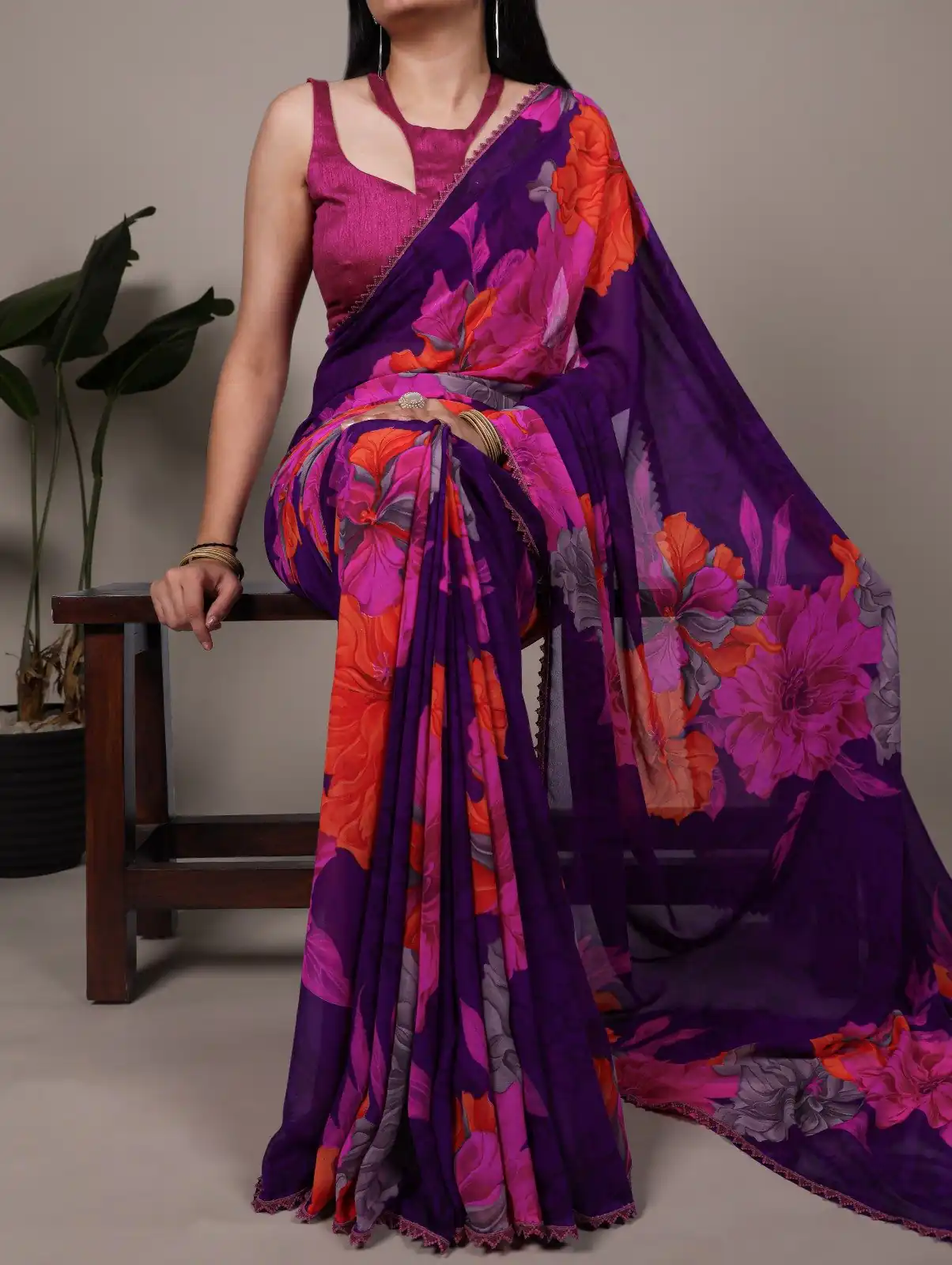 YNF 7032 Purple in Weightless Marbal Lace Work & Lace Border Saree . Grab it for ₹1549. Delivery 4-6 Working Days. Shop now. | Sarees, Bollywood Sarees, Creative Sarees, Designer Sarees, Embroidered Sarees, Ethnic Saree, Modern Digital sarees, Party Wear Sarees