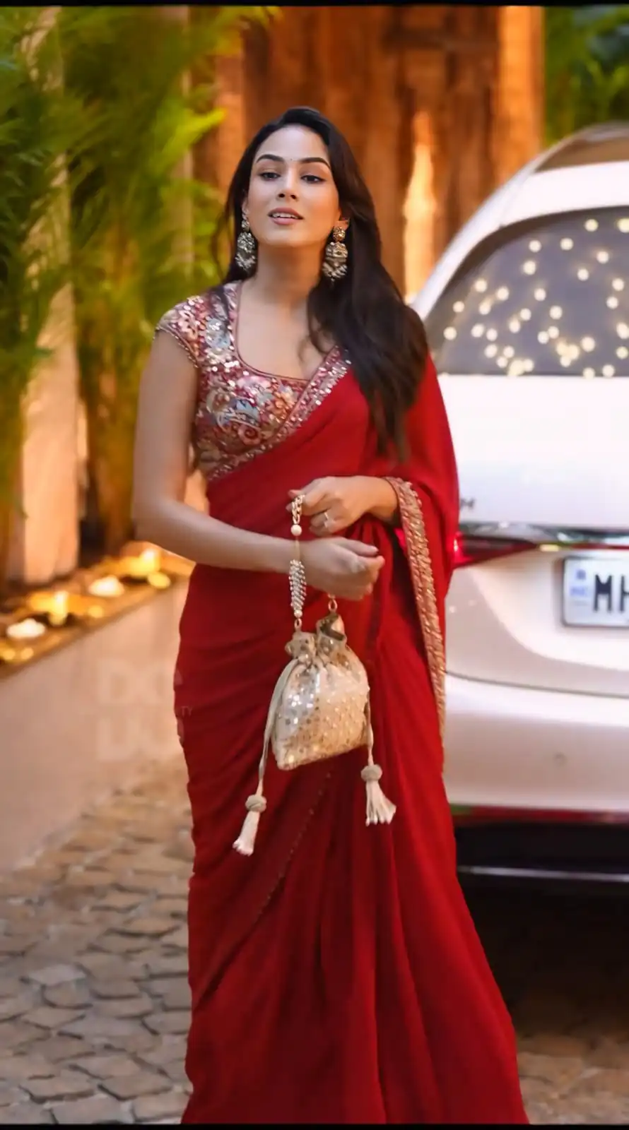 SC 1013 Red Rangoli Silk Saree Perfect for Wedding, Party, Diwali, Onam, Eid – . Get it for ₹1949. Delivery 4-6 Working Days. Shop now. | Sarees, Bollywood Sarees, Creative Sarees, Designer Sarees, Embroidered Sarees, Ethnic Saree, Modern Digital sarees, Party Wear Sarees