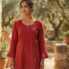 INLI Charmi vol 2 Red in Rayon Chikan Work Designer Work Kurti . Affordable Price ₹1349. Delivery 4-6 Working Days. Shop now. | Kurti, Bollywood Kurti, Creative Kurtis, Designer Kurti, Party Wear Kurti, Selfie Kurti