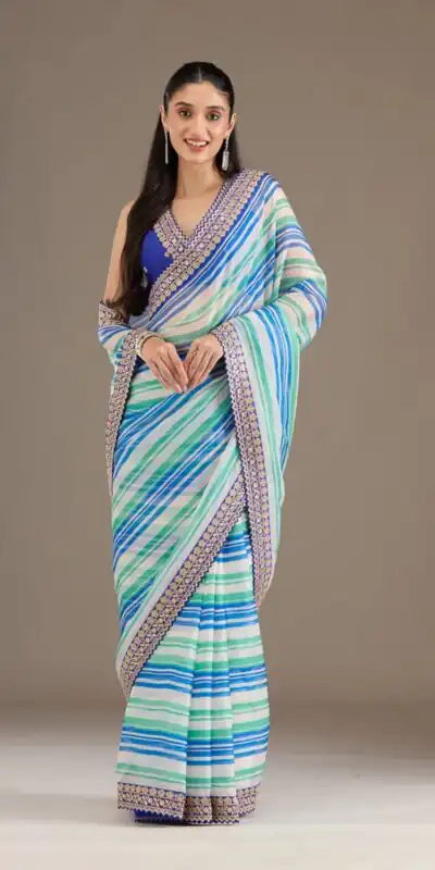 ANX Ritika Royal Blue Chinon Silk Saree Perfect for Wedding, Party, Sangeet, Reception, Onam – . Special Price ₹1899. Delivery 4-6 Working Days. Shop now. | Sarees, Bollywood Sarees, Creative Sarees, Designer Sarees, Embroidered Sarees, Ethnic Saree, Modern Digital sarees, Party Wear Sarees