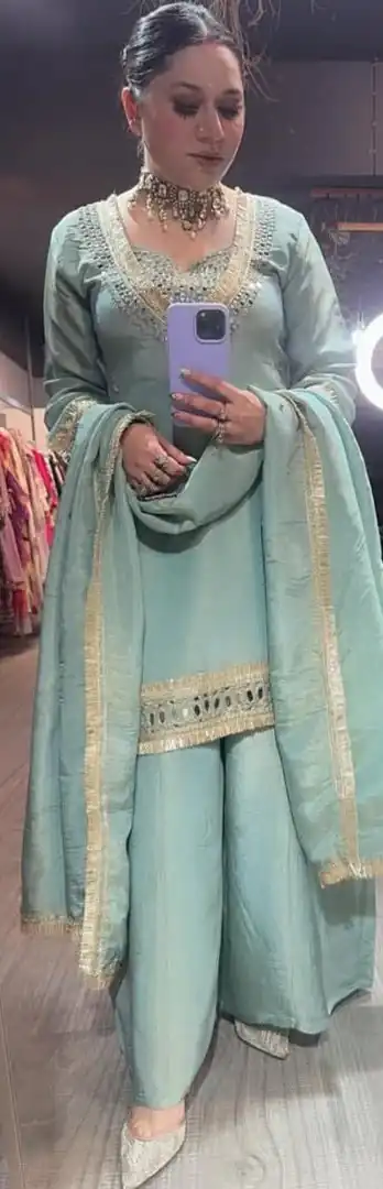 LG 2015 Sky Blue Cosmos Salwar Suit Perfect for Wedding, Party, Karwa Chauth, Eid, Holi – . Exclusive Offer ₹2099. Delivery 4-6 Working Days. Shop now. | Jump Suits, Salwar suit, Casual Suits, Creative suits, Designer Suits, Palazzo Suits, Party Wear Suits, Patiala Suits, Straight Suits