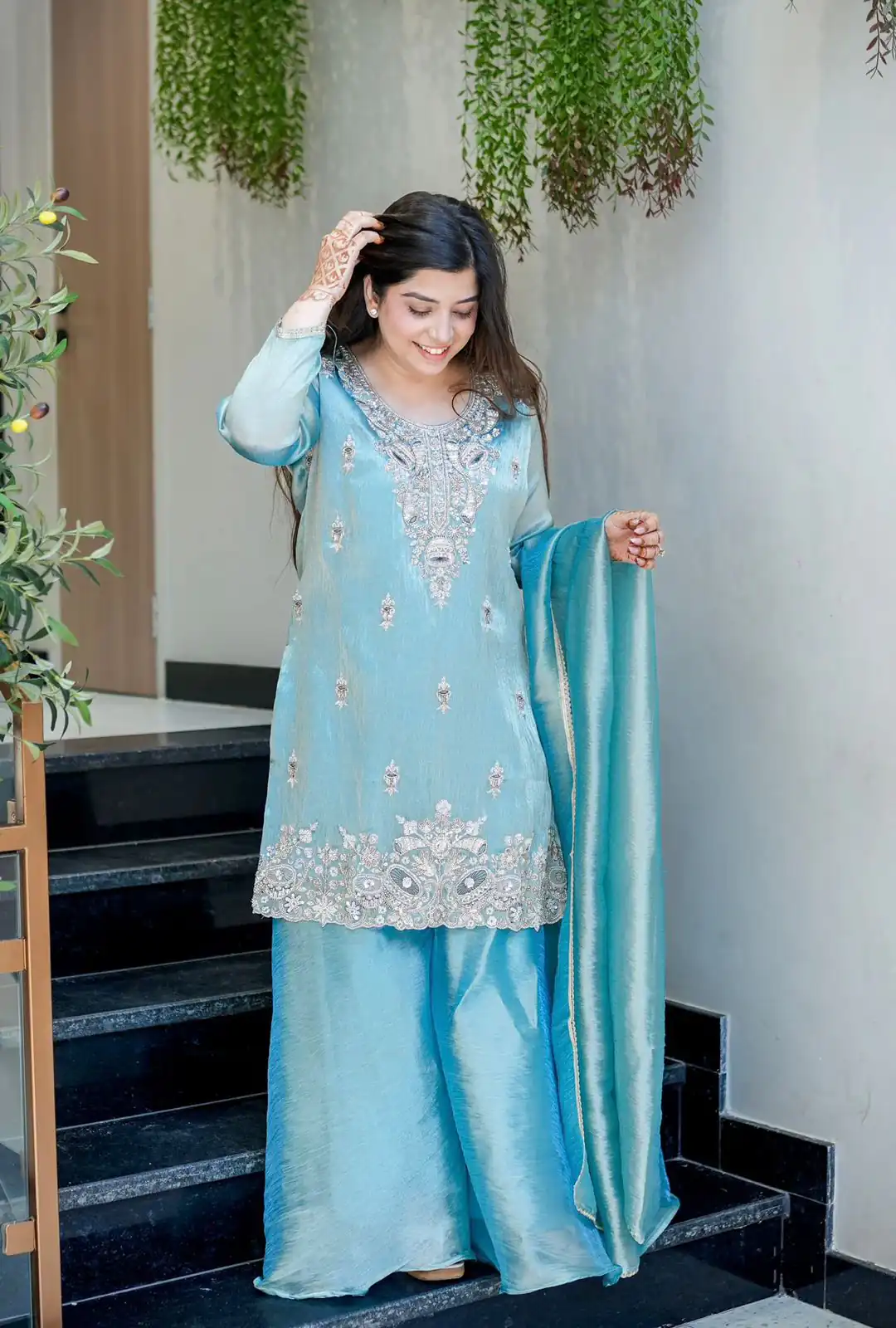 SSR 531 Sky Blue Jimmy Choo Salwar Suit Perfect for Wedding, Party, Baby Shower, Durga Puja, Engagement – . Get it for ₹1949. Delivery 4-6 Working Days. | Jump Suits, Salwar suit, Casual Suits, Creative suits, Designer Suits, Palazzo Suits, Party Wear Suits, Patiala Suits, Straight Suits