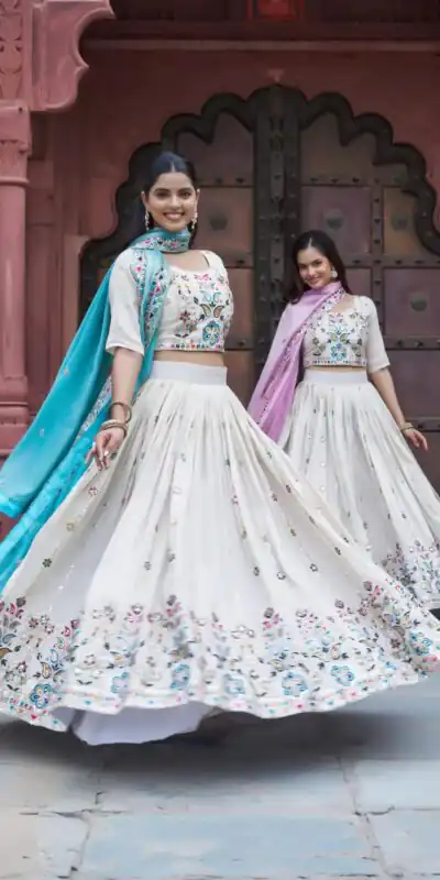 Ram 144 Sky Blue in Pure Tissue silk Embroidery Work Lehenga Choli . Available at ₹3349 only. Delivery 4-6 Working Days. Shop now. | Lehenga, Bollywood Lehenga, Creative Lehenga, Designer Lehenga, Embroidered Lehenga, Party Wear Lehenga