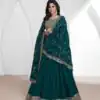 FC Saroj 9943 Teal Vichitra Salwar Suit with Embroidery Work & Lace Work. Special Price ₹3049. Delivery 4-6 Working Days. Shop now. | Casual Suits, Jump Suits, Tops & Bottoms, Track Suits, Salwar suit, Creative suits, Designer Suits, Palazzo Suits, Party Wear Suits, Patiala Suits, Straight Suits, Trendy Wear