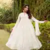 YNF 5001 White in White Marbel. Designer Work Salwar Suit Wedding, Party, Festive, Events, Best Price ₹2599. Delivery 4-6 Working Days. Shop now. | Jump Suits, Salwar suit, Casual Suits, Creative suits, Designer Suits, Palazzo Suits, Party Wear Suits, Patiala Suits, Straight Suits