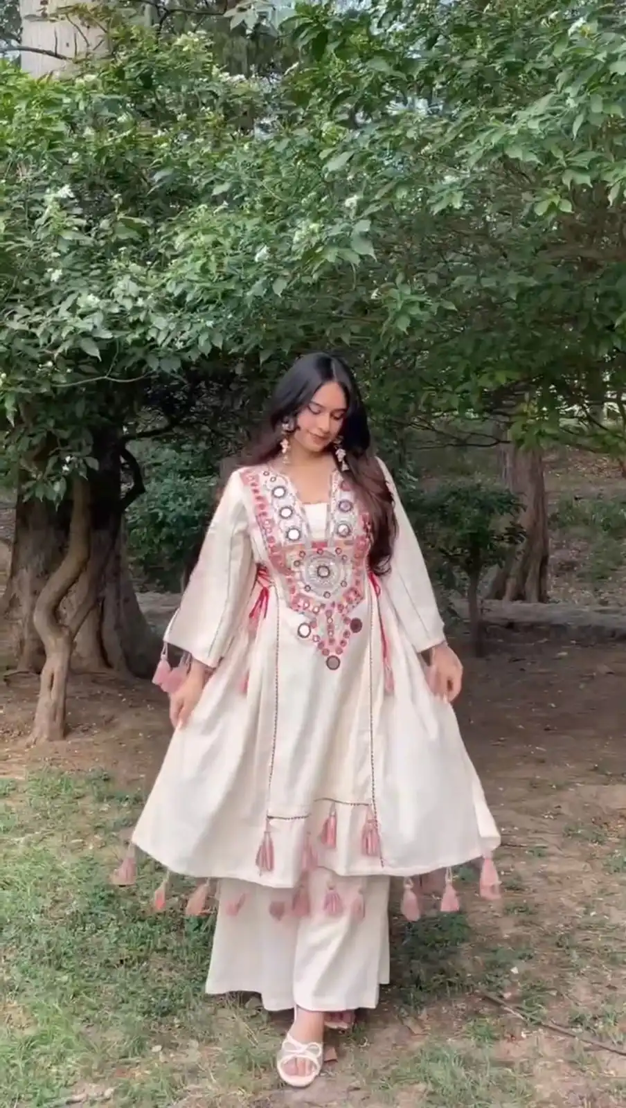 KD 1516 White Rayon Thread With Real Mirror Work Salwar Suit. Wedding, Party, Festive, Events, Best Price ₹1999. Delivery 4-6 Working Days. Shop now. | Casual Suits, Jump Suits, Tops & Bottoms, Track Suits, Salwar suit, Creative suits, Designer Suits, Palazzo Suits, Party Wear Suits, Patiala Suits, Straight Suits, Trendy Wear