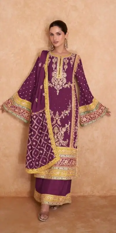 DS Ashirvad 7406 Wine in Color Chinon Embroidery Work Salwar Suit . Special Price ₹2449. Delivery 4-6 Working Days. Shop now. | Casual Suits, Jump Suits, Tops & Bottoms, Track Suits, Salwar suit, Creative suits, Designer Suits, Palazzo Suits, Party Wear Suits, Patiala Suits, Straight Suits, Trendy Wear