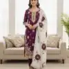 SRK 5315 Wine Organza SILK Salwar Suit Perfect for Wedding, Party, Lohri, Ethnic Day, Eid – . Affordable Price ₹2499. Delivery 4-6 Working Days. | Casual Suits, Jump Suits, Tops & Bottoms, Track Suits, Salwar suit, Creative suits, Designer Suits, Palazzo Suits, Party Wear Suits, Patiala Suits, Straight Suits, Trendy Wear