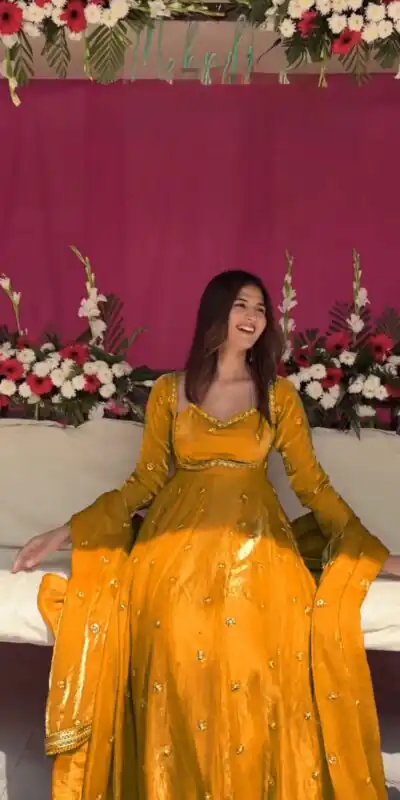 RTC 5936 Yellow Fendy Silk Salwar Suit with Lace Work. Wedding, Party, Festive, Events Exclusive Offer ₹2149. Delivery 4-6 Working Days. Shop now. | Casual Suits, Jump Suits, Tops & Bottoms, Track Suits, Salwar suit, Creative suits, Designer Suits, Palazzo Suits, Party Wear Suits, Patiala Suits, Straight Suits, Trendy Wear