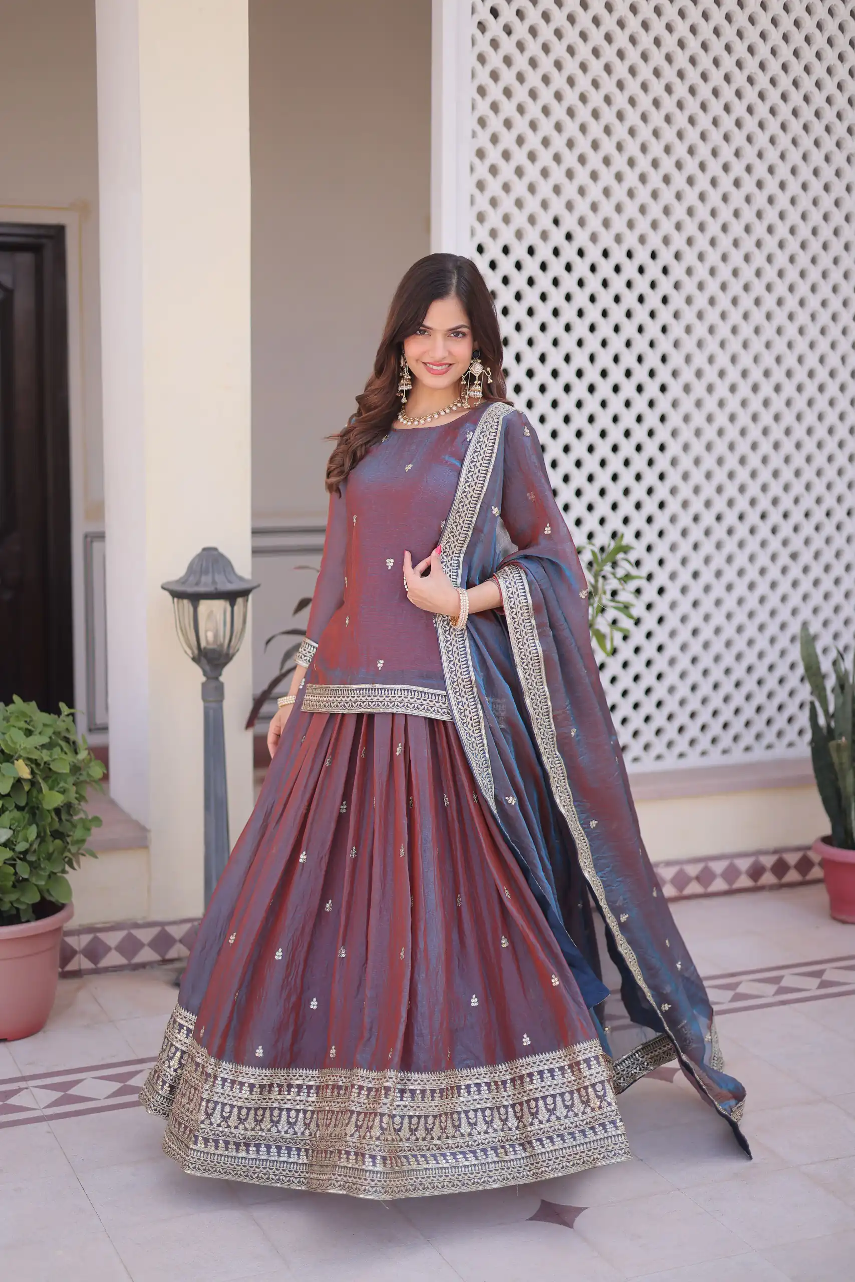 KA 5065 Blue Fendi Chiffon Lehenga Choli with Zari Work & Embroidery Work. Introductory Price ₹2599. Delivery 4-6 Working Days. Shop now. | Lehenga, Bollywood Lehenga, Creative Lehenga, Designer Lehenga, Embroidered Lehenga, Party Wear Lehenga