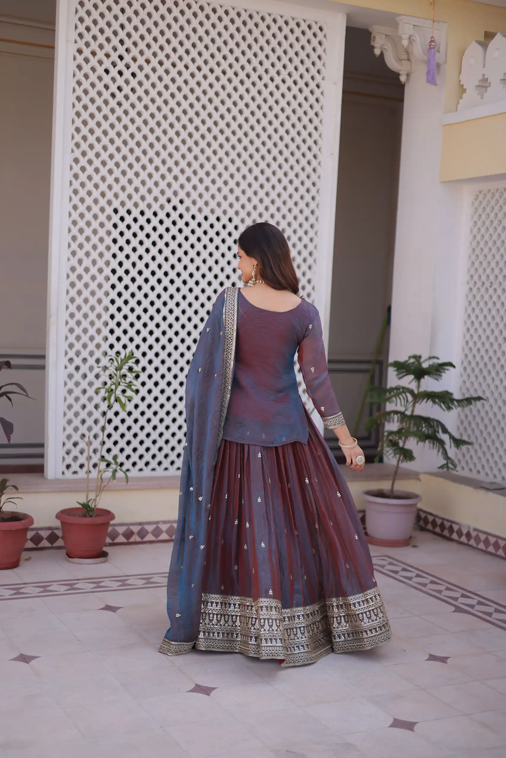 KA 5065 Blue Fendi Chiffon Lehenga Choli with Zari Work & Embroidery Work. Introductory Price ₹2599. Delivery 4-6 Working Days. Shop now. | Lehenga, Bollywood Lehenga, Creative Lehenga, Designer Lehenga, Embroidered Lehenga, Party Wear Lehenga
