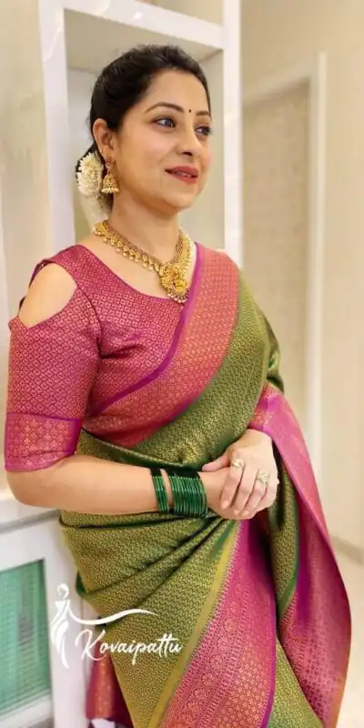 KPR 149 Green in Soft Lichi Silk Lace Work & Lace Border Saree. Affordable Price ₹1449. Delivery 4-6 Working Days. Shop now. | Sarees, Bollywood Sarees, Creative Sarees, Designer Sarees, Embroidered Sarees, Ethnic Saree, Modern Digital sarees, Party Wear Sarees