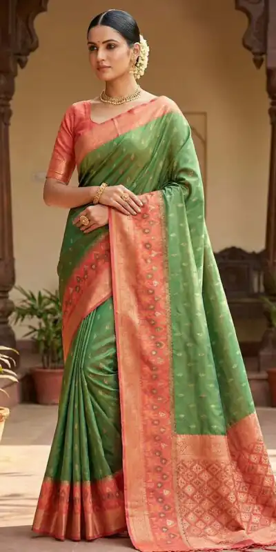 MB 6140 Green in Color Pochampalli Silk Lace Work & Zari Work Saree . Get it for ₹2049. Delivery 4-6 Working Days. Shop now. | Sarees, Bollywood Sarees, Creative Sarees, Designer Sarees, Embroidered Sarees, Ethnic Saree, Modern Digital sarees, Party Wear Sarees
