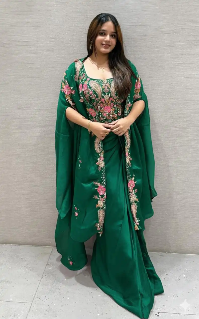 BE 425 Green Color Rangoli Silk Dhoti Suit with Embroidery Work. Wedding, Party, Festive, Events, Best Price ₹1999. Delivery 4-6 Working Days. Shop now. | Jump Suits, Salwar suit, Casual Suits, Creative suits, Designer Suits, Palazzo Suits, Party Wear Suits, Patiala Suits, Straight Suits