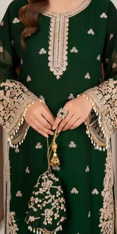 LG 2059 Green Color Zimmy Choo Salwar Suit with Embroidery Work. Wedding, Party, Festive, Events, Grab it for ₹2399. Delivery 4-6 Working Days. Shop now. | Jump Suits, Salwar suit, Casual Suits, Creative suits, Designer Suits, Palazzo Suits, Party Wear Suits, Patiala Suits, Straight Suits