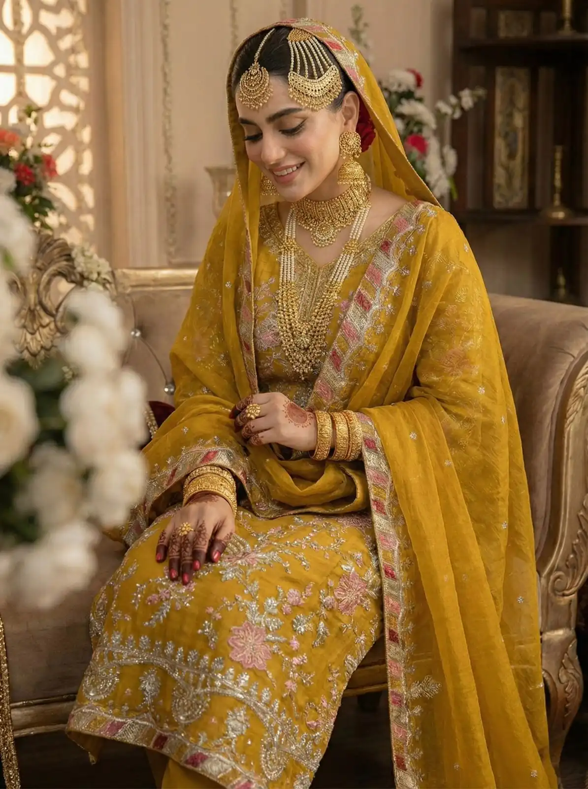 SRK 5321 Mustered Crunchy Silk Salwar Suit Perfect for Wedding, Party, Eid, Sangeet, Cultural Events – . Exclusive Offer ₹2499. Delivery 4-6 Working Days. | Jump Suits, Salwar suit, Casual Suits, Creative suits, Designer Suits, Palazzo Suits, Party Wear Suits, Patiala Suits, Straight Suits