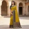 MB 6140 Mustered in Color Pochampalli Silk Lace Work & Zari Work Saree . Get it for ₹2049. Delivery 4-6 Working Days. Shop now. | Sarees, Bollywood Sarees, Creative Sarees, Designer Sarees, Embroidered Sarees, Ethnic Saree, Modern Digital sarees, Party Wear Sarees