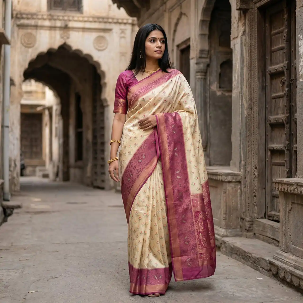 MB 6135 Off White Color Pochampalli Silk Zari Woven Work Saree t. Grab it for ₹2049. Delivery 4-6 Working Days .Online Shop now. | Sarees, Bollywood Sarees, Creative Sarees, Designer Sarees, Embroidered Sarees, Ethnic Saree, Modern Digital sarees, Party Wear Sarees