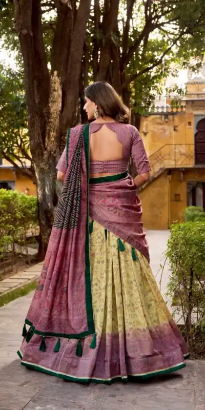 LNB 1253 Onion in Color Vichitra Silk Designer Work Lehenga Choli . Now at just ₹2399. Delivery 4-6 Working Days. Shop now. | Lehenga, Bollywood Lehenga, Creative Lehenga, Designer Lehenga, Embroidered Lehenga, Party Wear Lehenga