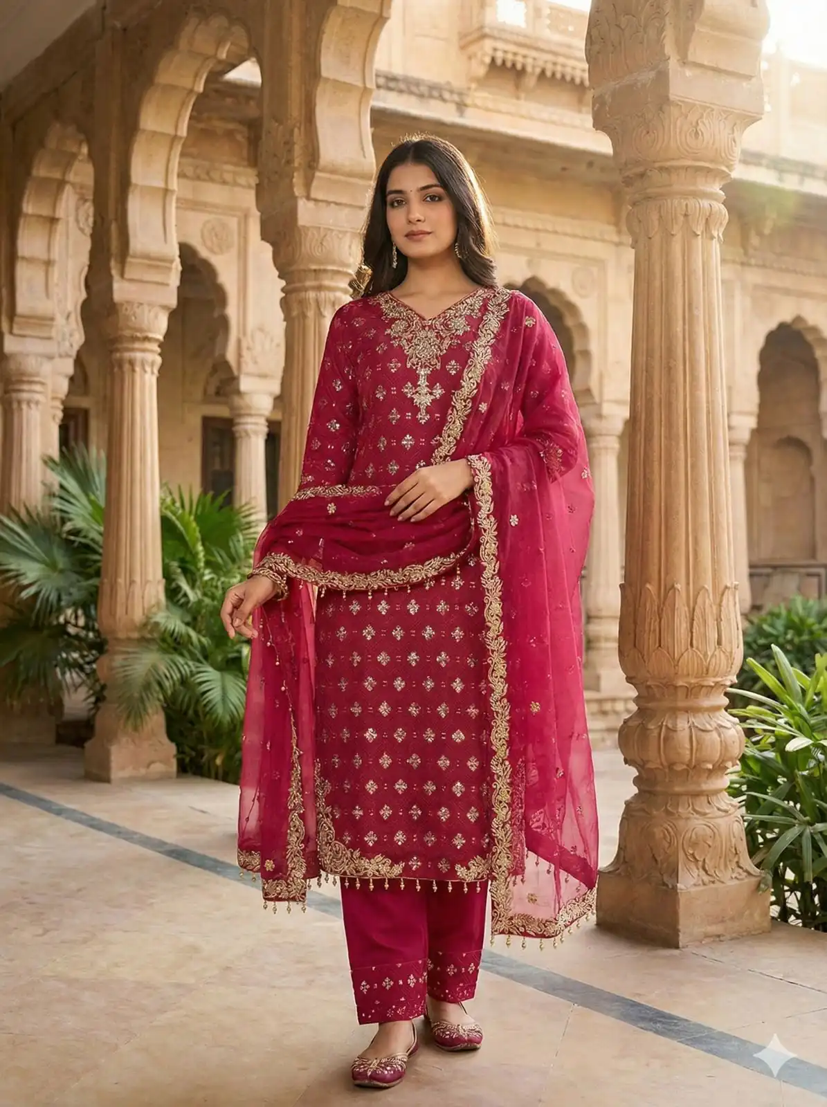 ZSR 3158 Pink in Organza Silk Lace Work & Embroidery Work Salwar Suit . Get it for ₹2399. Delivery 4-6 Working Days. Shop now. | Jump Suits, Salwar suit, Casual Suits, Creative suits, Designer Suits, Palazzo Suits, Party Wear Suits, Patiala Suits, Straight Suits