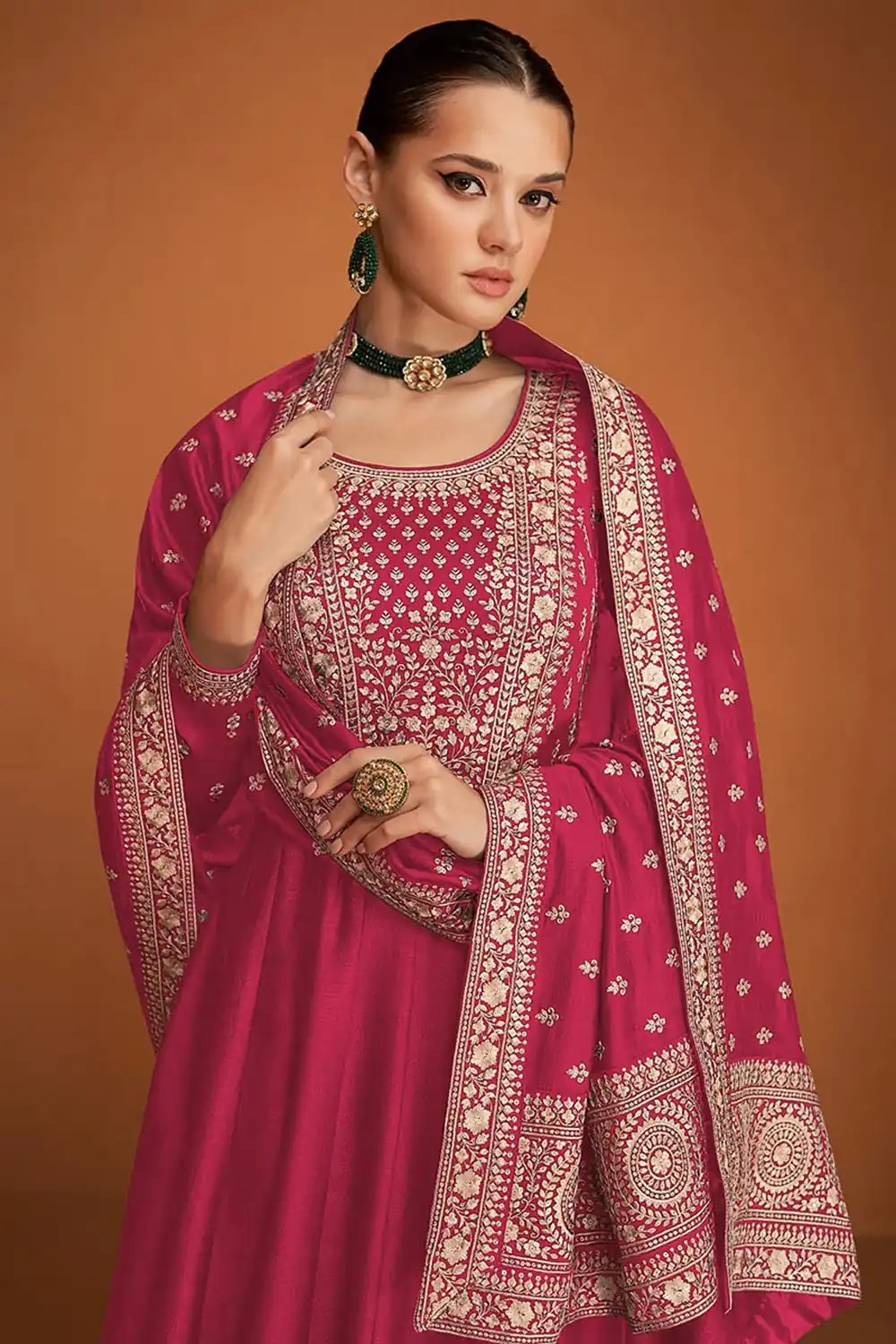 FC 9577 Pink Color Vichitra Salwar Suit with Embroidery Work. Available at ₹2649 only. Delivery 4-6 Working Days. Shop now. | Jump Suits, Salwar suit, Casual Suits, Creative suits, Designer Suits, Palazzo Suits, Party Wear Suits, Patiala Suits, Straight Suits