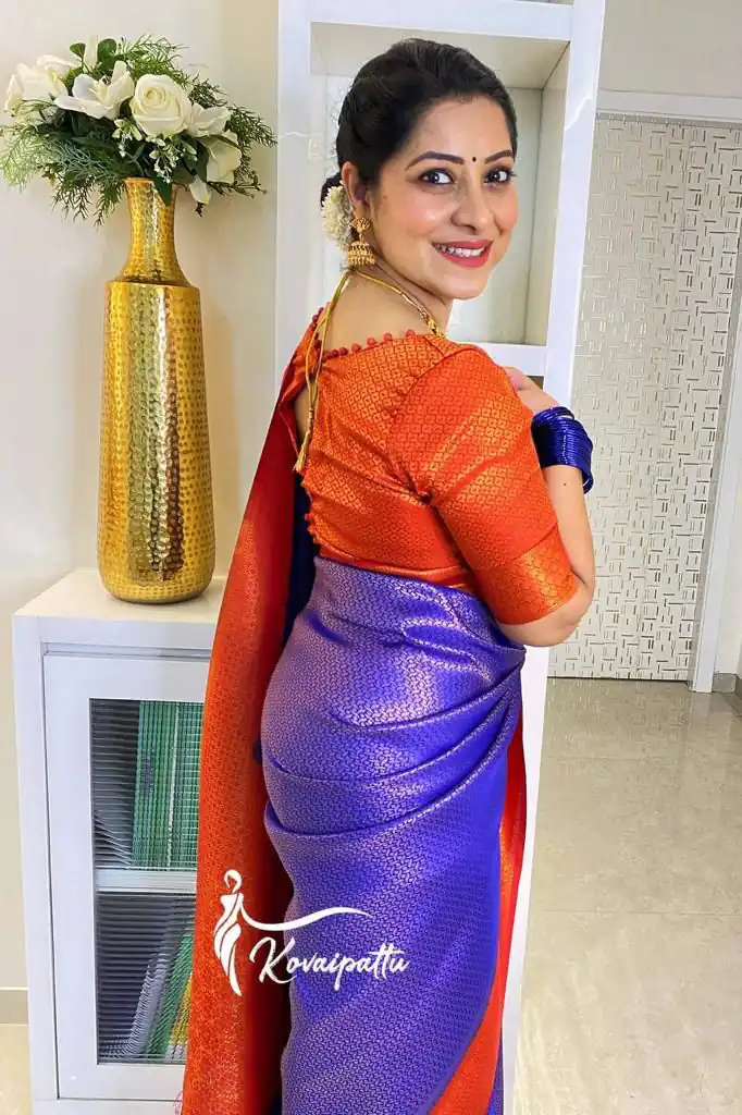 KPR 149 Purple in Soft Lichi Silk Lace Work & Lace Border Saree. Affordable Price ₹1449. Delivery 4-6 Working Days. Shop now. | Sarees, Bollywood Sarees, Creative Sarees, Designer Sarees, Embroidered Sarees, Ethnic Saree, Modern Digital sarees, Party Wear Sarees