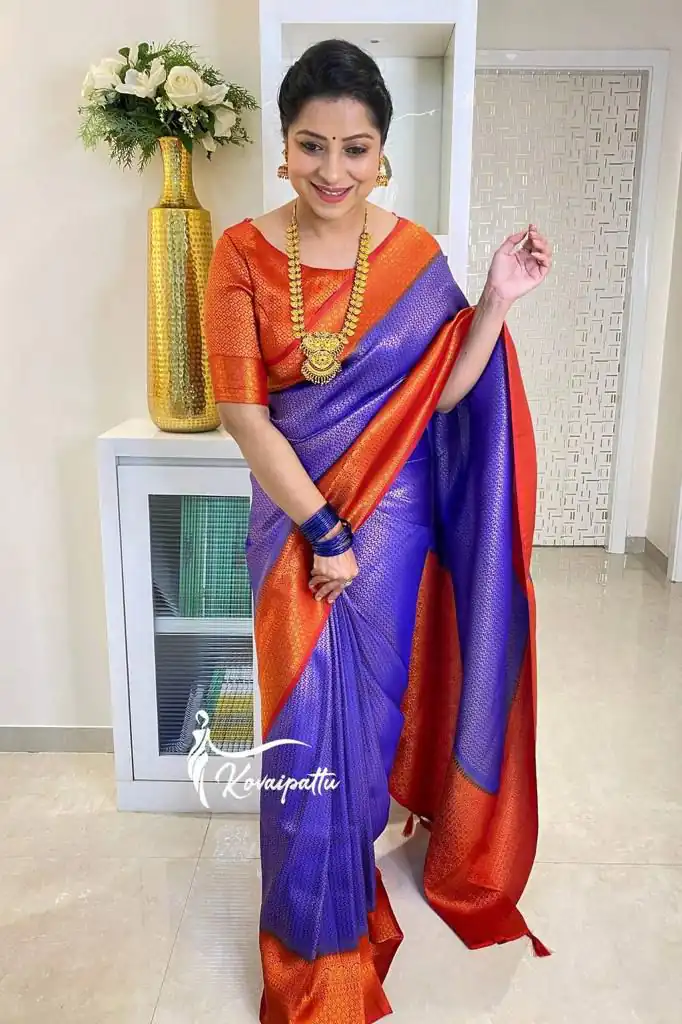 KPR 149 Purple in Soft Lichi Silk Lace Work & Lace Border Saree. Affordable Price ₹1449. Delivery 4-6 Working Days. Shop now. | Sarees, Bollywood Sarees, Creative Sarees, Designer Sarees, Embroidered Sarees, Ethnic Saree, Modern Digital sarees, Party Wear Sarees