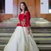 PC 558 Red Chinon Lehenga Choli with Embroidery Work.Wedding, Party, Festive, Events, Best Price ₹2149. Delivery 4-6 Working Days. Shop now. | Lehenga, Bollywood Lehenga, Creative Lehenga, Designer Lehenga, Embroidered Lehenga, Party Wear Lehenga