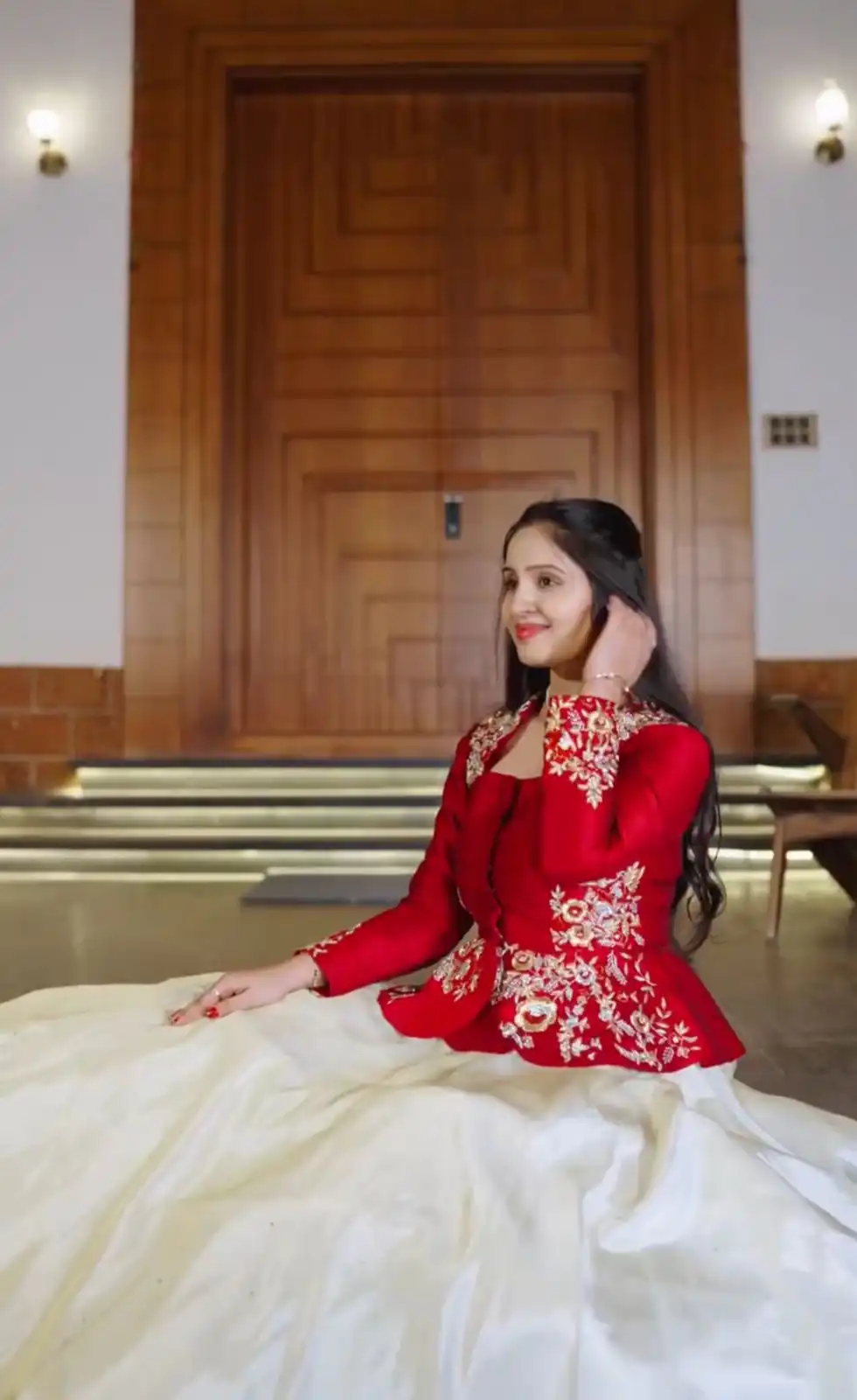 PC 558 Red Chinon Lehenga Choli with Embroidery Work.Wedding, Party, Festive, Events, Best Price ₹2149. Delivery 4-6 Working Days. Shop now. | Lehenga, Bollywood Lehenga, Creative Lehenga, Designer Lehenga, Embroidered Lehenga, Party Wear Lehenga