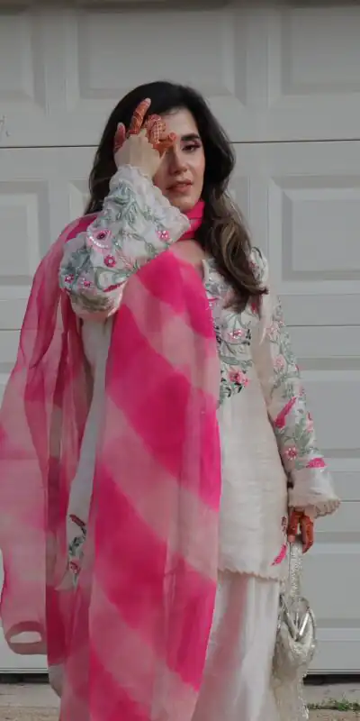 NSR 858 White Crap Silk Salwar Suit with Lace Work & Digital Print. Now at just ₹1899. Delivery 4-6 Working Days. Shop now. | Jump Suits, Salwar suit, Casual Suits, Creative suits, Designer Suits, Palazzo Suits, Party Wear Suits, Patiala Suits, Straight Suits