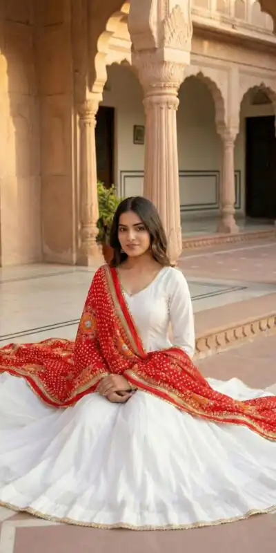 ZSR 3131 White Color Roman Silk Gown with Digital Print & Lace Work. Festive Deal ₹1999. Delivery 4-6 Working Days. Shop now. | Gowns, Bollywood Gowns, Creative Gowns, Designer Gowns, Embroidered Gowns, Party Wear Gowns