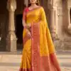 MB 6134 Yellow in Color Pochampalli Silk Lace Work & Zari Work Saree . Get it for ₹2099. Delivery 4-6 Working Days. Shop now. | Sarees, Bollywood Sarees, Creative Sarees, Designer Sarees, Embroidered Sarees, Ethnic Saree, Modern Digital sarees, Party Wear Sarees