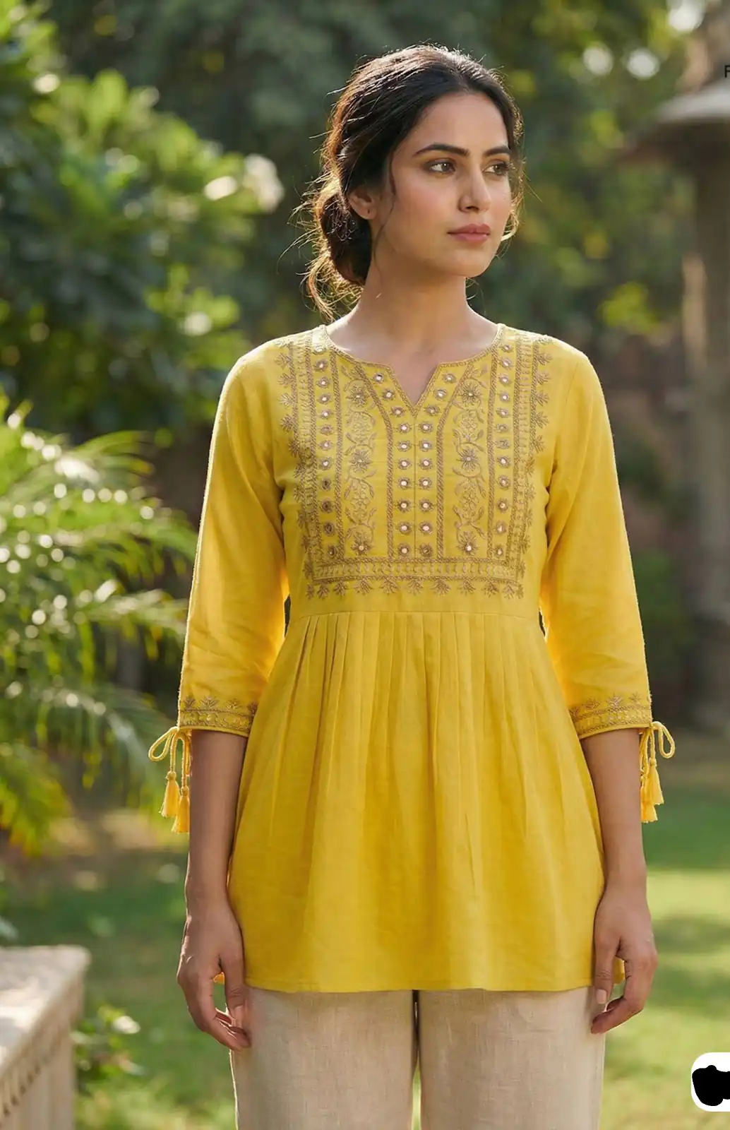 INLI Charmi vol 5 Yellow Rayon Thread Work Kurti . Wedding, Party, Festive, Events Affordable Price ₹1349. Delivery 4-6 Working Days. Shop now. | Kurti, Bollywood Kurti, Creative Kurtis, Designer Kurti, Party Wear Kurti, Selfie Kurti
